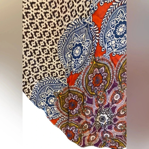 Chico’s Medallion Boho Poncho Top - Picture 5 of 10